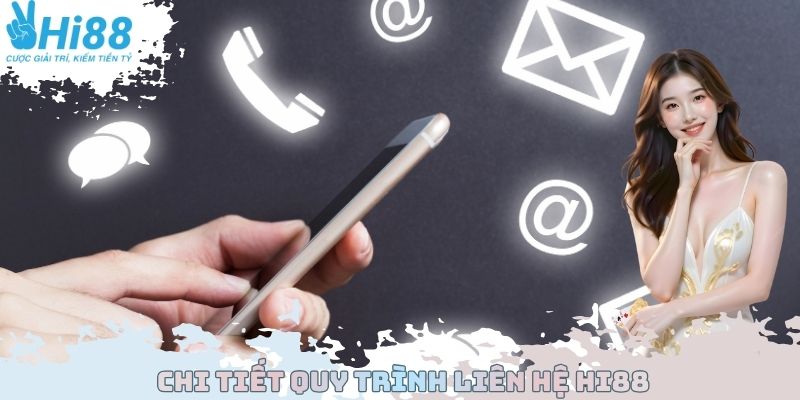 Chi tiết quy trình liên hệ Hi88